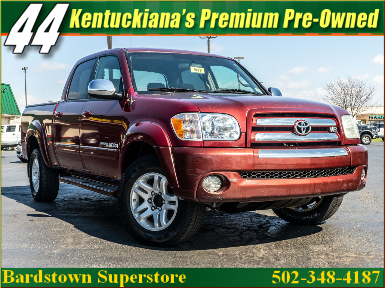 Used 2006 Toyota Tundra SR5 Double Cab 4WD for Sale in Bardstown KY 40004 44 Auto Mart