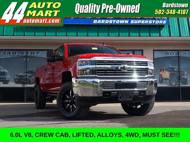Red 2018 Chevrolet Silverado 3500HD Pickup Truck Four-Wheel Drive 6-Speed Automatic