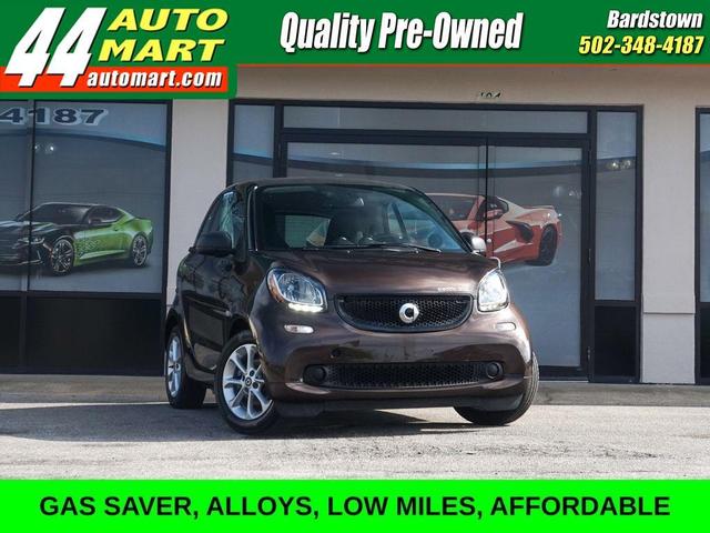 Autumn Brown Metallic 2018 smart fortwo electric drive Hatchback Rear-Wheel Drive Automatic