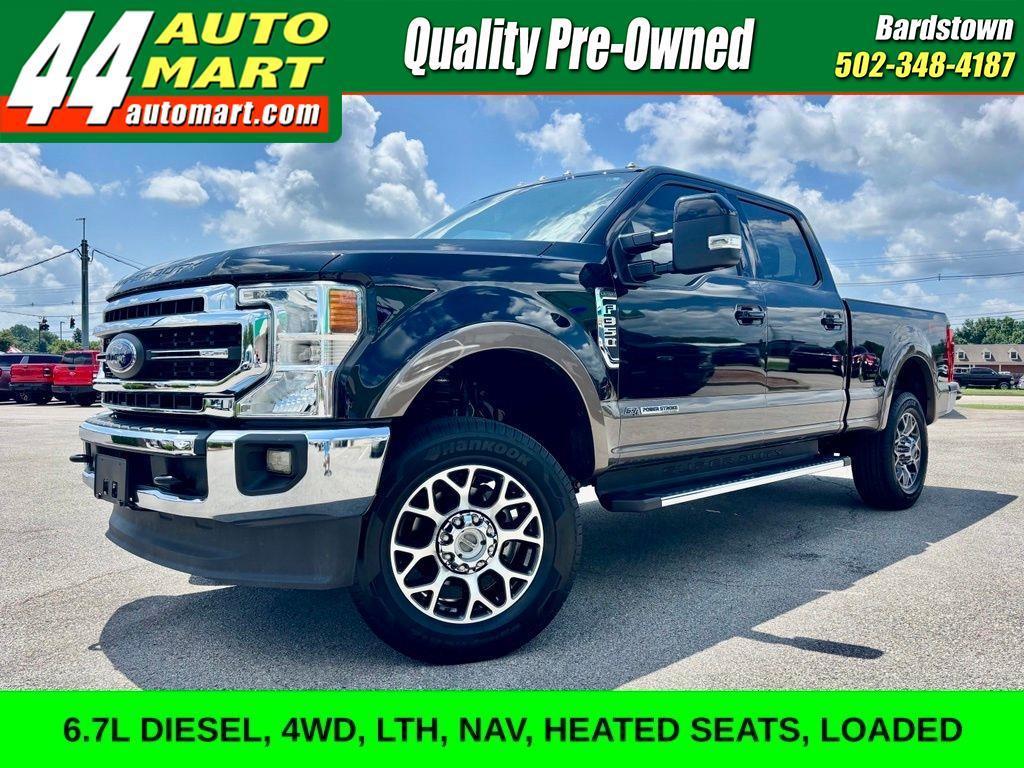 Black 2020 Ford F-350 Super Duty Pickup Truck Four-Wheel Drive Automatic