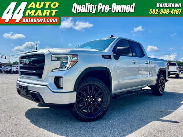 Silver 2022 GMC Sierra 1500 Limited Pickup Truck Four-Wheel Drive Automatic