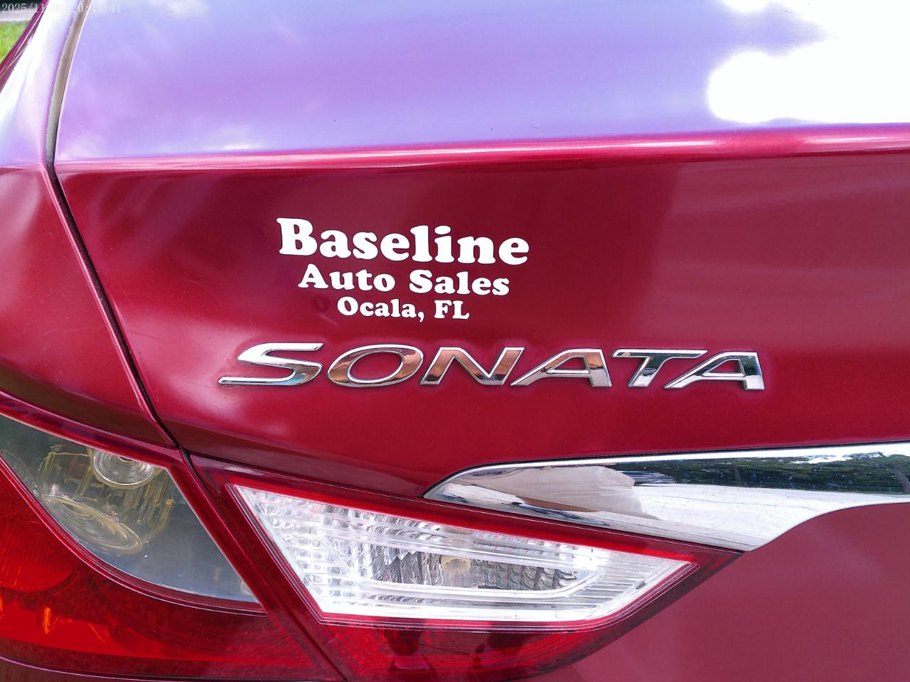 Hyundai Sonata GLS 2013