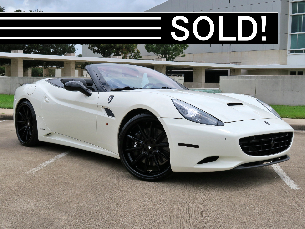 2013 Ferrari California 2dr Conv