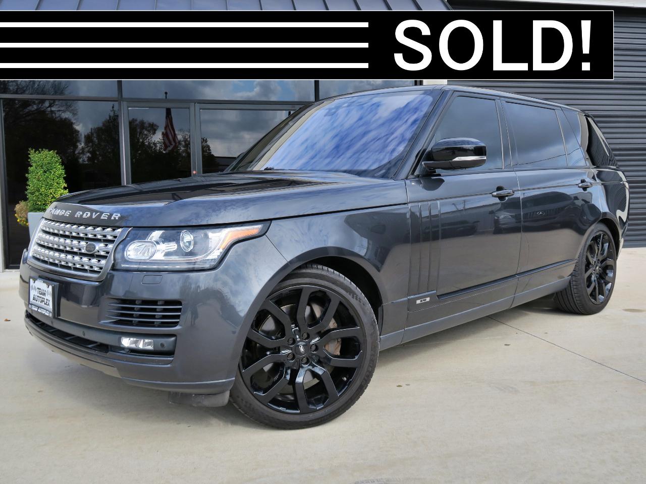 2017 Land Rover Range Rover V8 Supercharged LWB