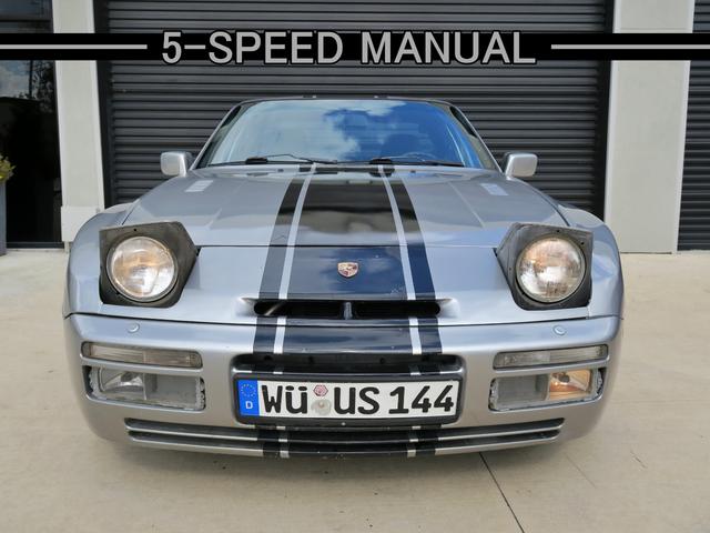 Silver 1988 Porsche 944 Hatchback Hatchback Rear-Wheel Drive 5-Speed Manual