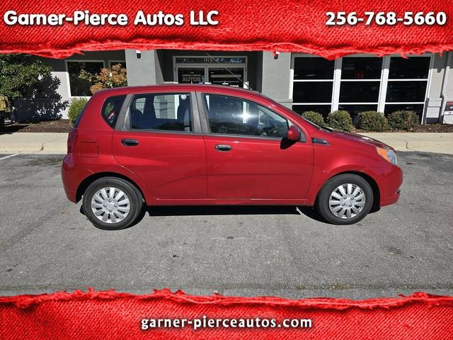 Red 2011 Chevrolet Aveo Hatchback Front-Wheel Drive Manual