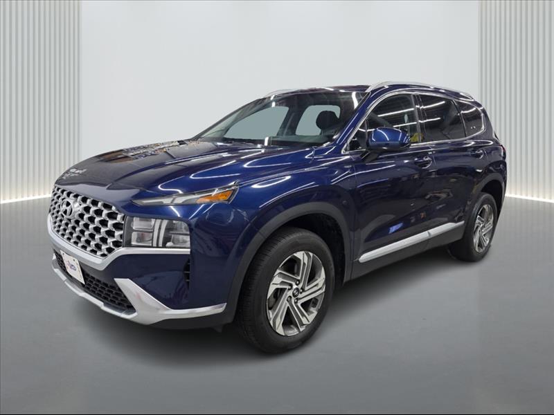 Blue 2022 Hyundai Santa Fe SUV / Crossover All-Wheel Drive Automatic