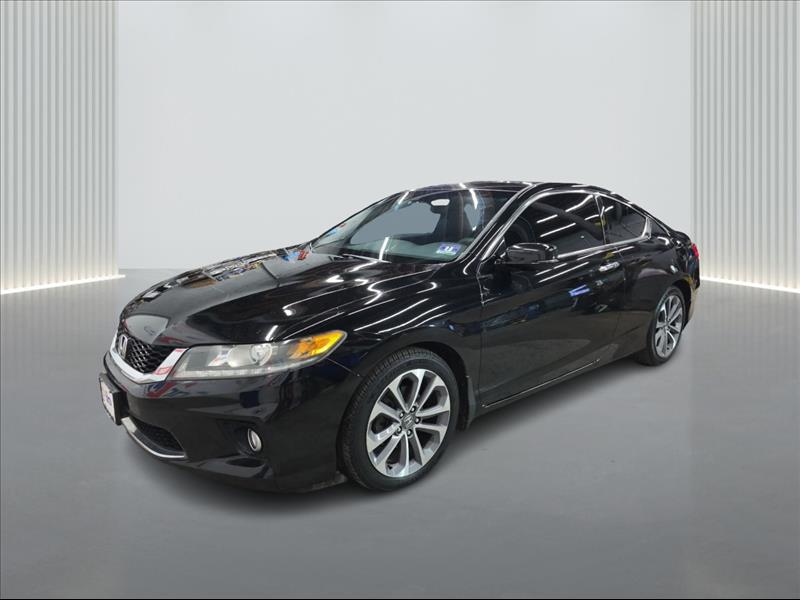 Black 2014 Honda Accord Coupe EX-L V6 Coupe Front-Wheel Drive Automatic
