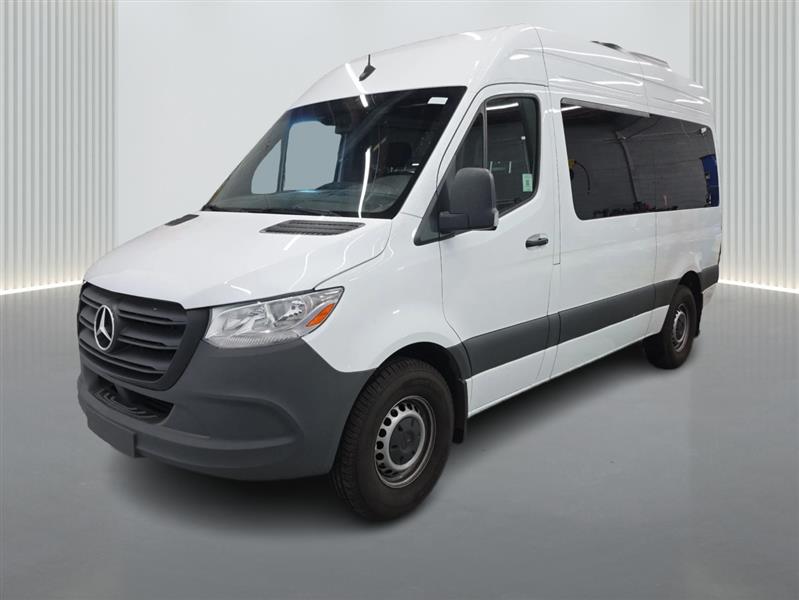 White 2024 Mercedes-Benz Sprinter 2500 144 Passenger Van RWD Van Rear-Wheel Drive Automatic