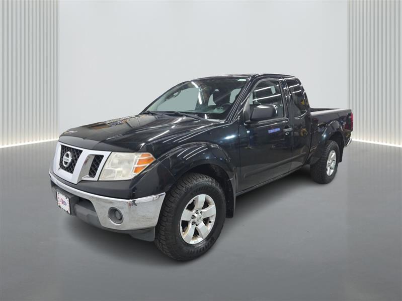 Black 2010 Nissan Frontier Pickup Truck Four-Wheel Drive Automatic