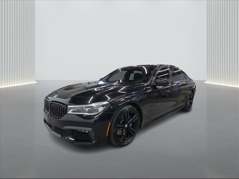 Black 2019 BMW 7 Series Sedan Rear-Wheel Drive Automatic