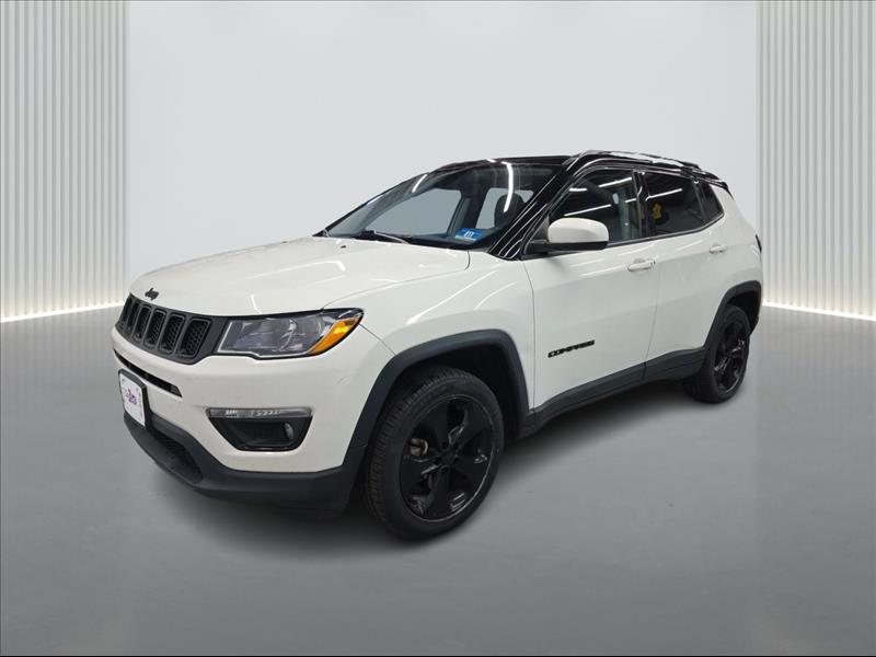 White 2021 Jeep Compass SUV / Crossover Four-Wheel Drive Automatic