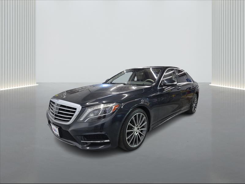 Gray 2015 Mercedes-Benz S-Class Sedan Rear-Wheel Drive Automatic