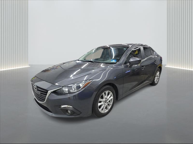Gray 2015 Mazda MAZDA3 Sedan Front-Wheel Drive Automatic
