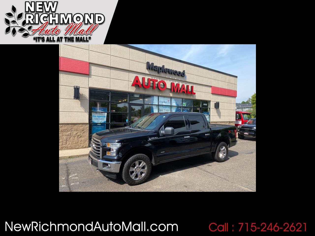 2017 Ford F-150 XLT 4WD SuperCrew 5.5' Box