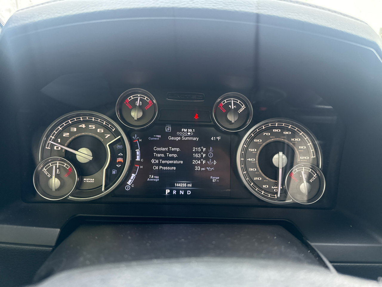 RAM 2500 Longhorn Mega Cab SWB 4WD 2016