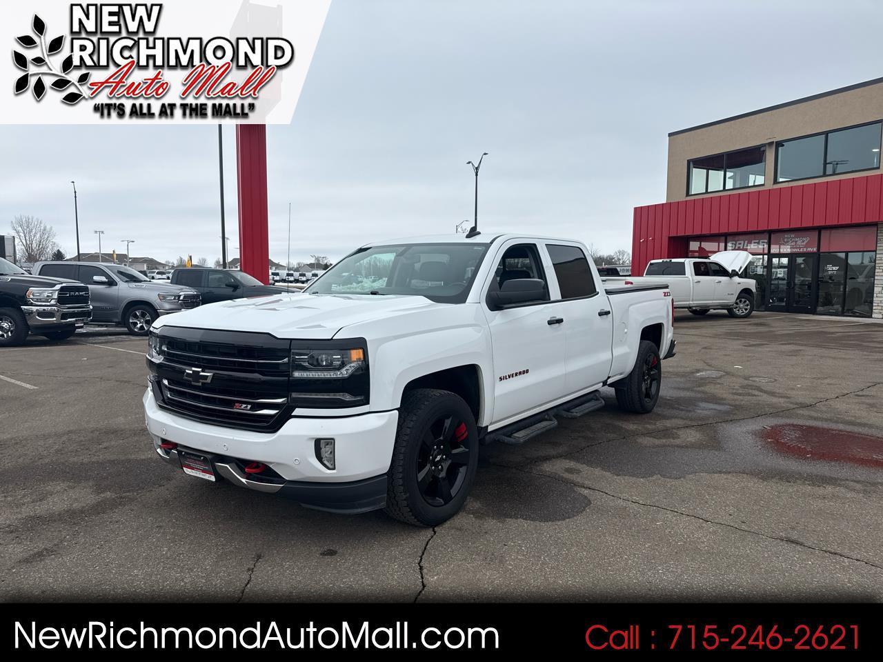 2018 Chevrolet Silverado 1500 LTZ Crew Cab 4WD