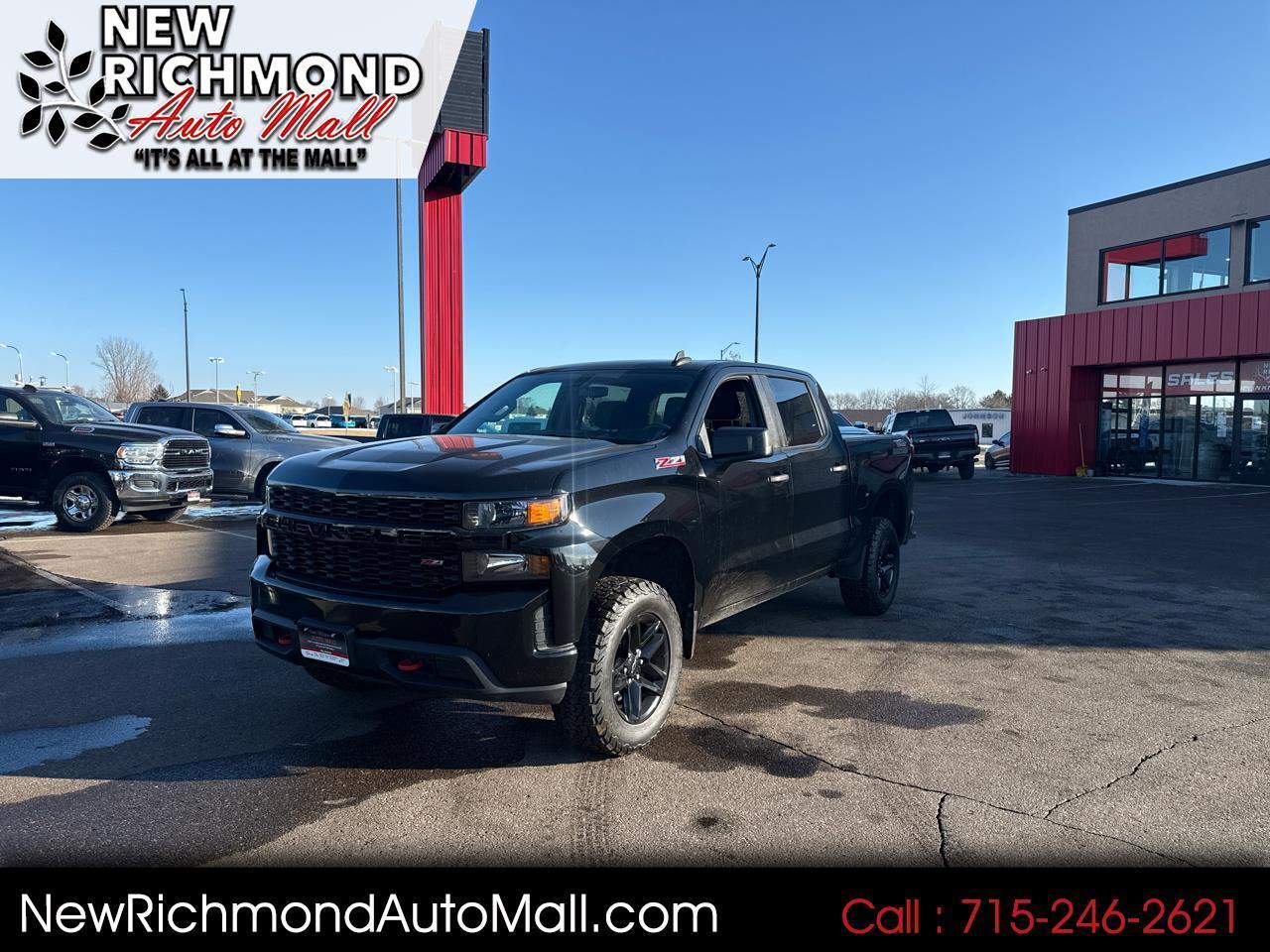 2022 Chevrolet Silverado 1500 Limited Custom Trail Boss Crew Cab Short Box 4WD