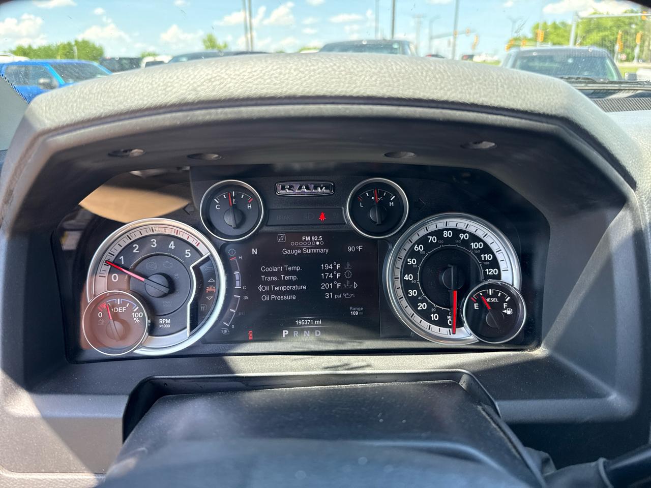 RAM 2500 SLT Crew Cab SWB 4WD 2016