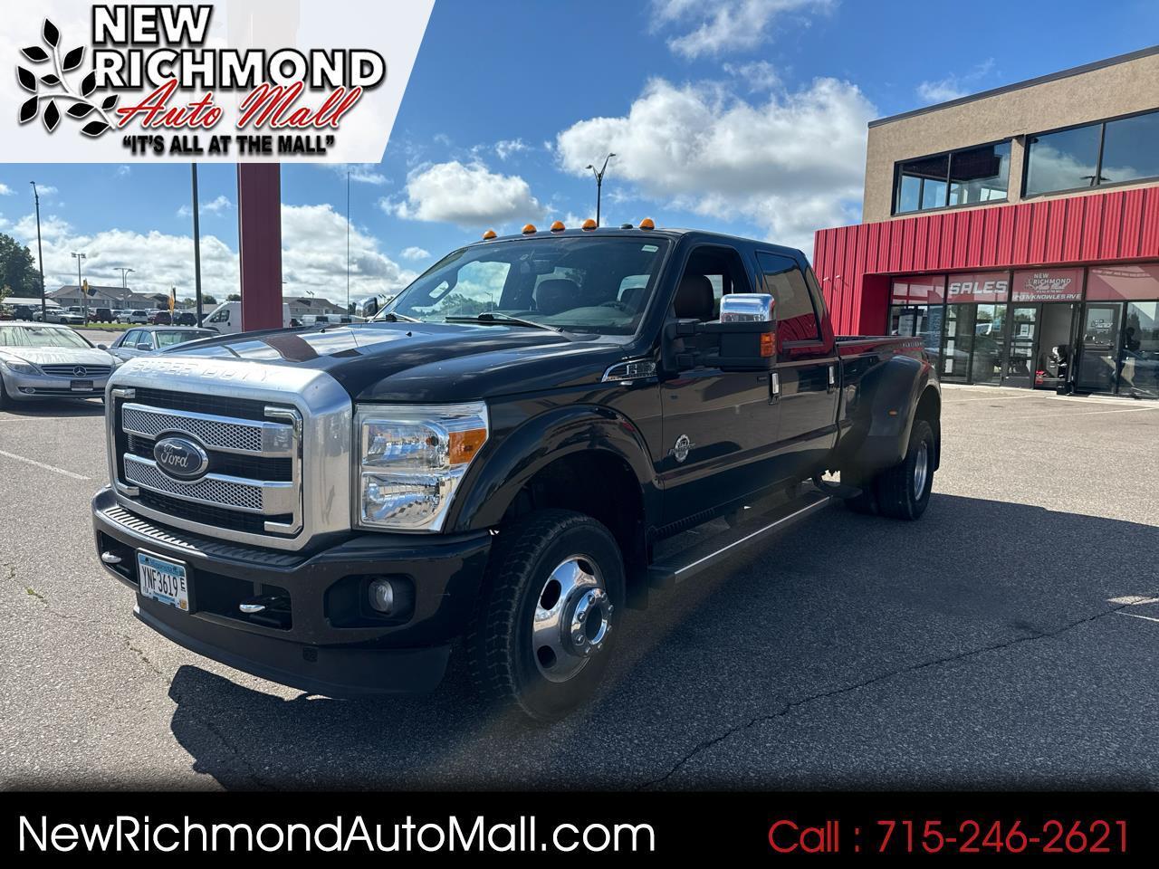 Ford F-350 SD Platinum Crew Cab Long Box 4WD DRW 2014