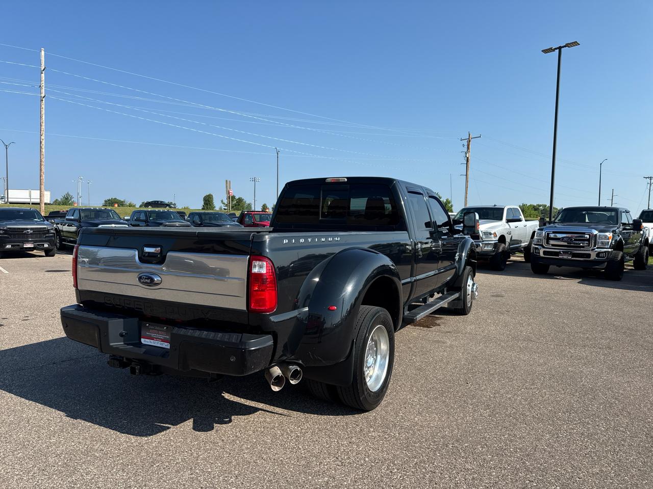 Ford F-450 SD Platinum Crew Cab DRW 4WD 2015