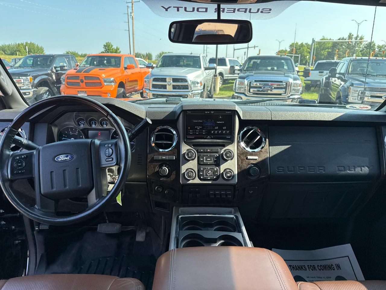 Ford F-450 SD Platinum Crew Cab DRW 4WD 2015