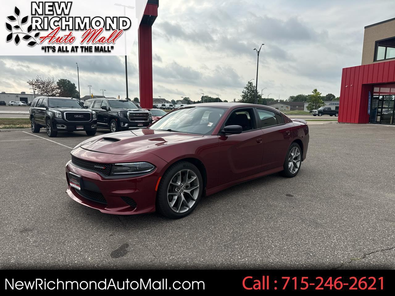 Red (Maroon) 2023 Dodge Charger Sedan Rear-Wheel Drive Automatic