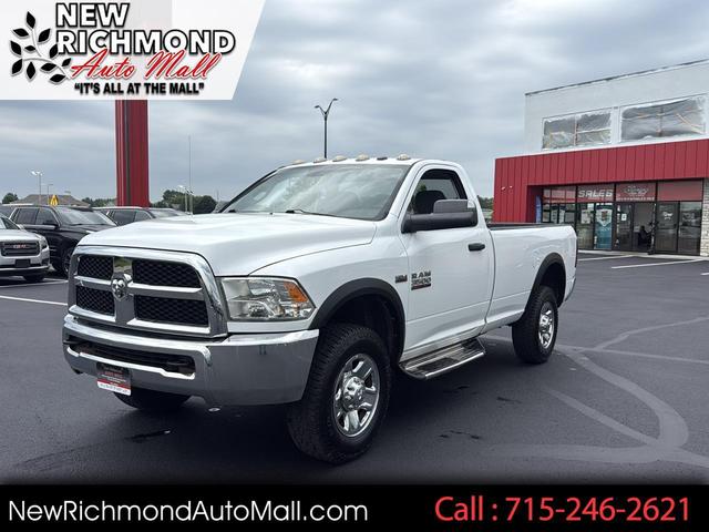 White 2014 RAM 3500 Pickup Truck Four-Wheel Drive Automatic