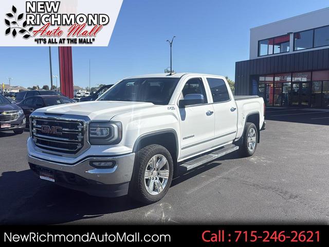 White 2016 GMC Sierra 1500 Pickup Truck Four-Wheel Drive Automatic
