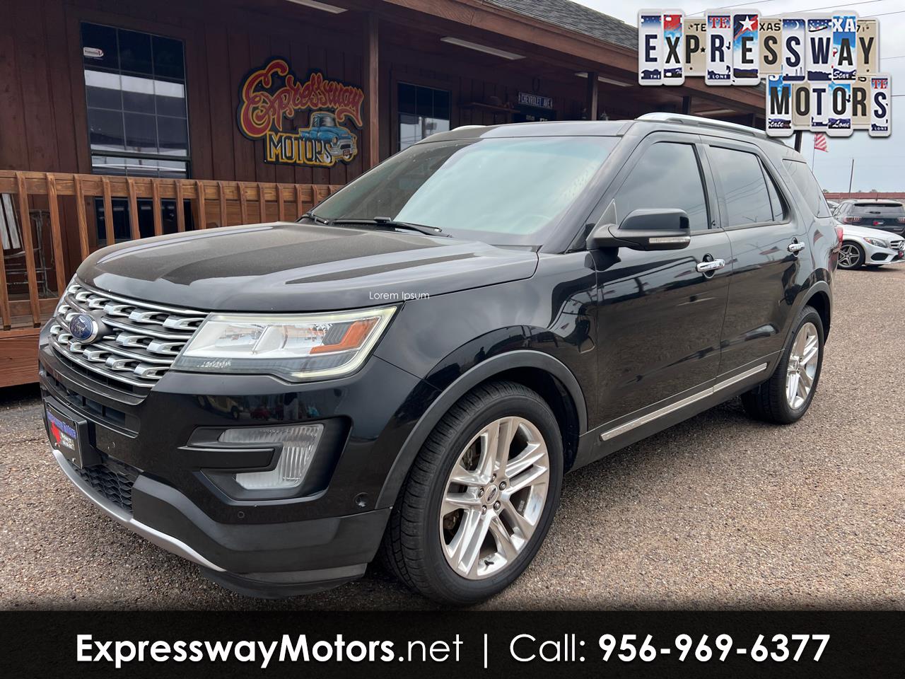 Used 2017 Ford Explorer Limited FWD for Sale in Weslaco TX 78596