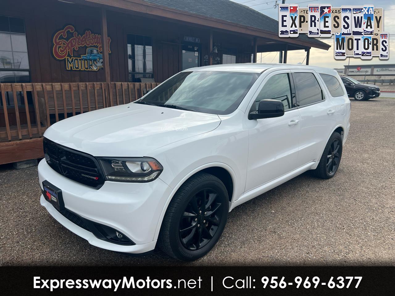 2018 Dodge Durango SXT RWD