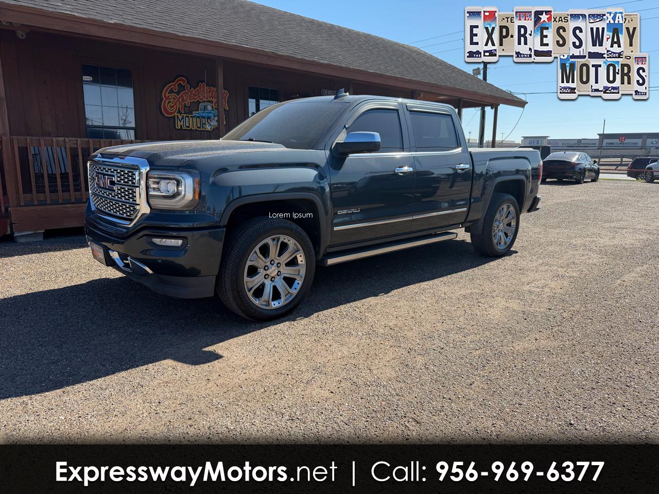 2017 GMC Sierra 1500 Denali Crew Cab Short Box 4WD