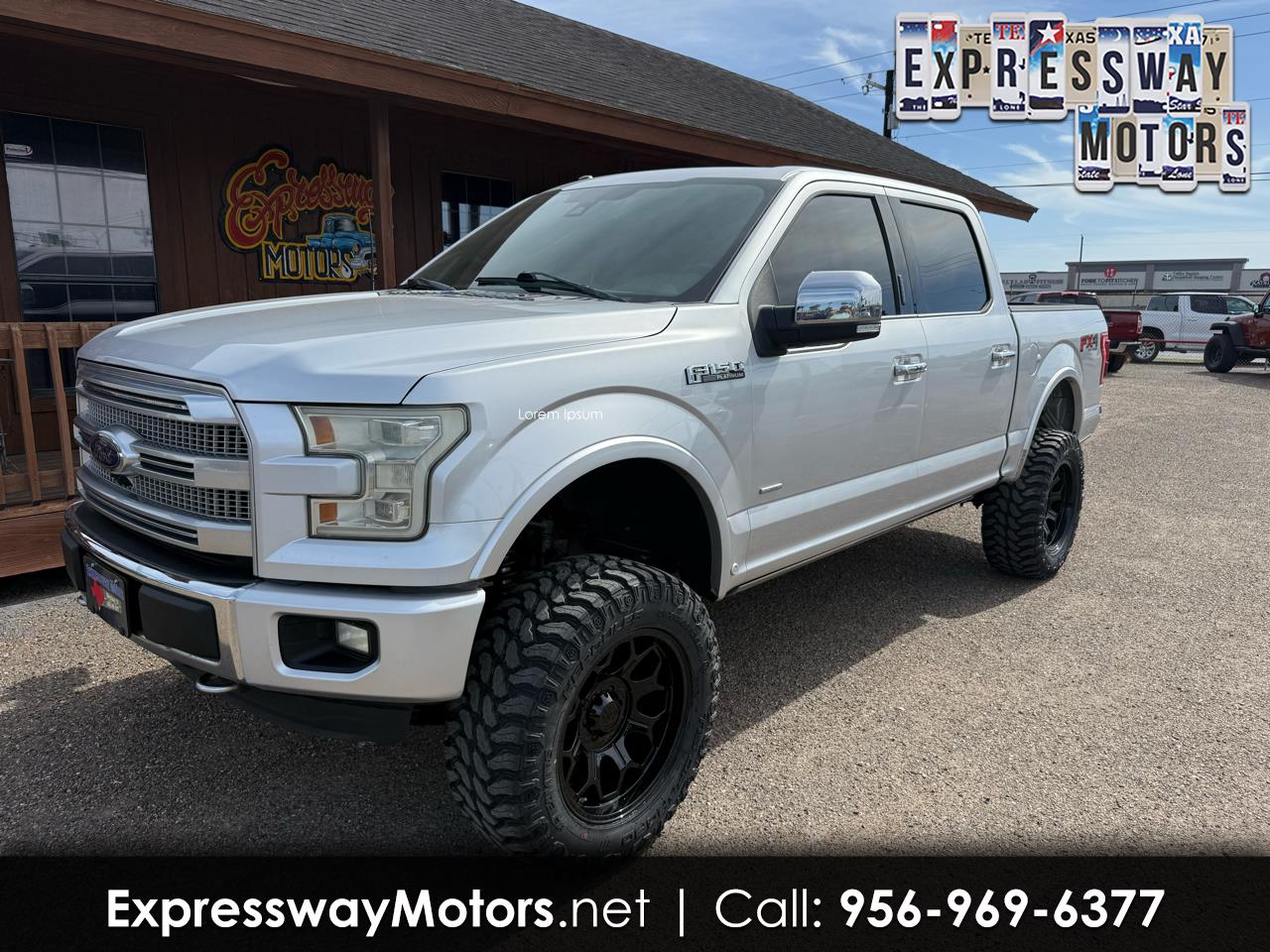 2015 Ford F-150 Platinum SuperCrew 5.5-ft. Bed 4WD
