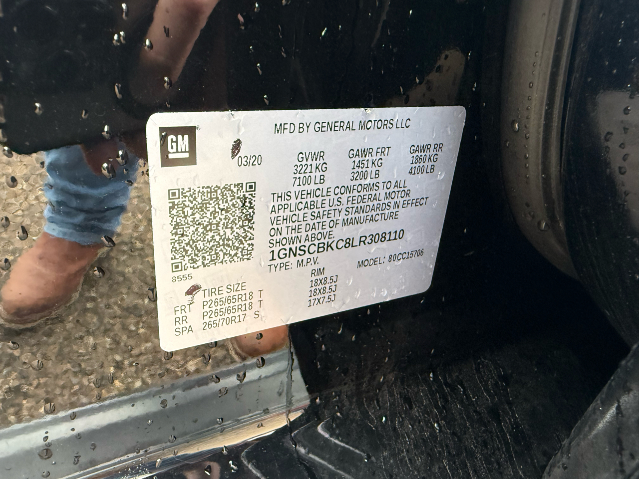 Chevrolet Tahoe LT 2WD 2020