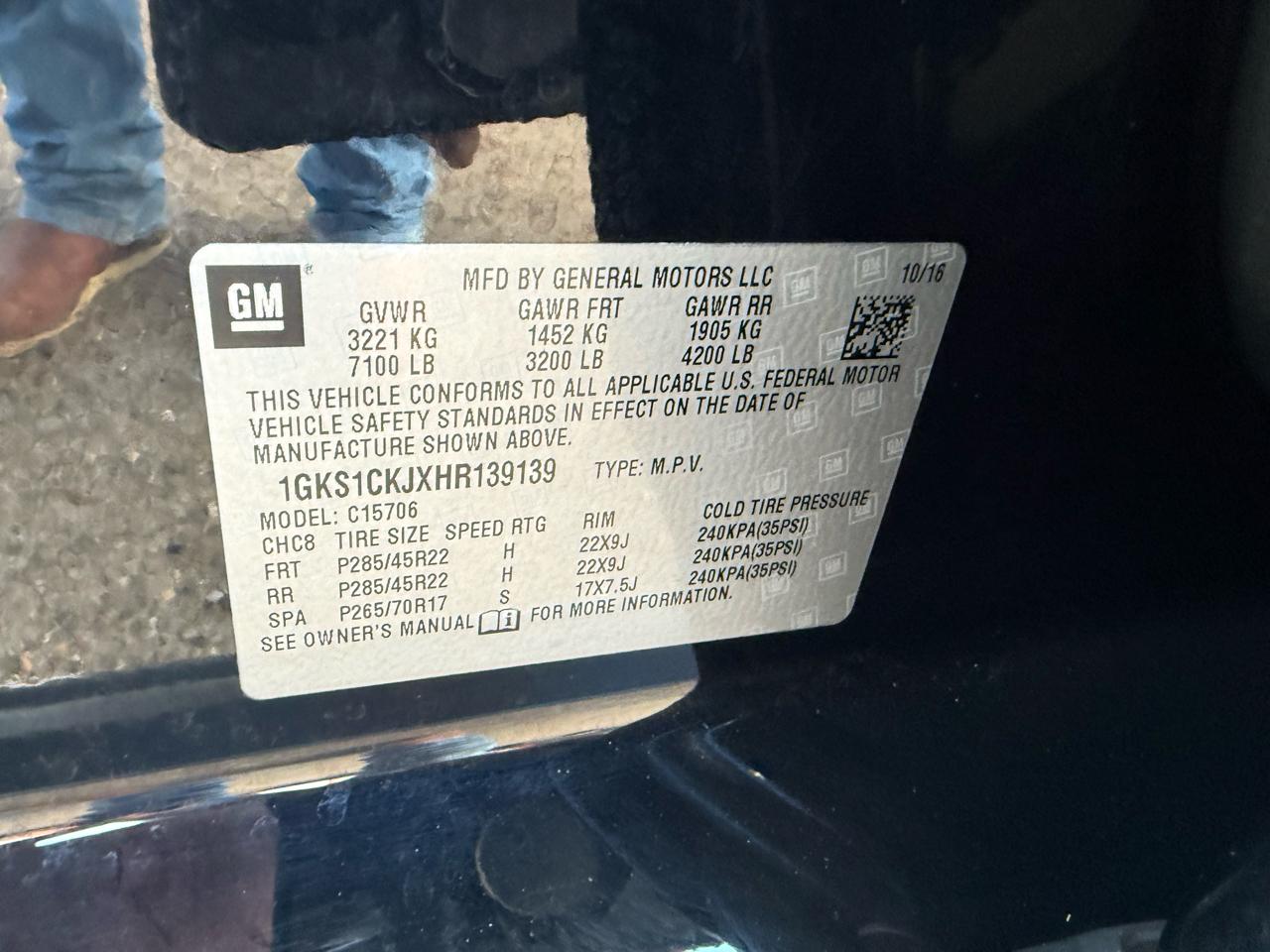 GMC Yukon Denali 2WD 2017