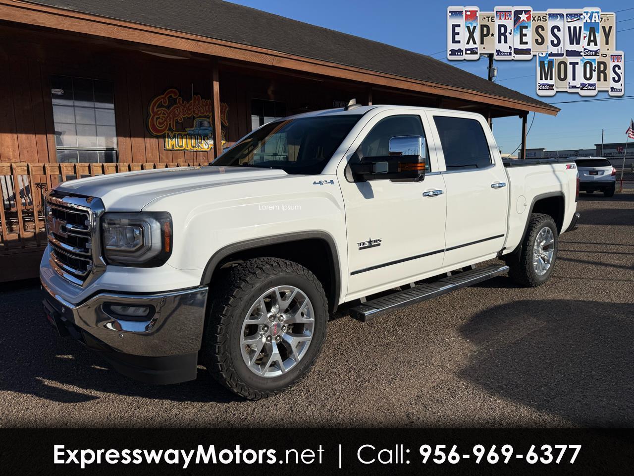 2017 GMC Sierra 1500 4WD Crew Cab 143.5" SLT