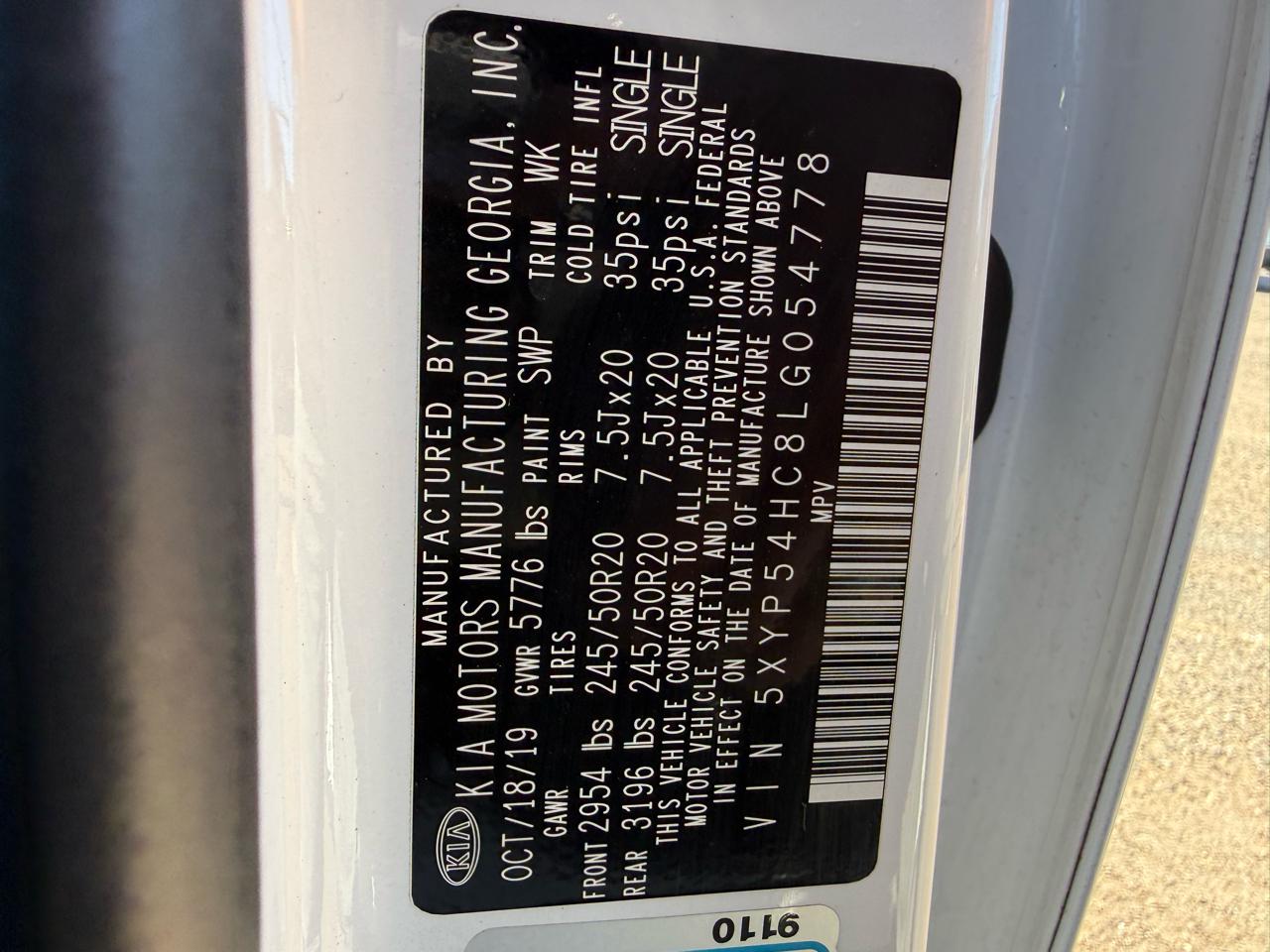 Kia Telluride SX 2020