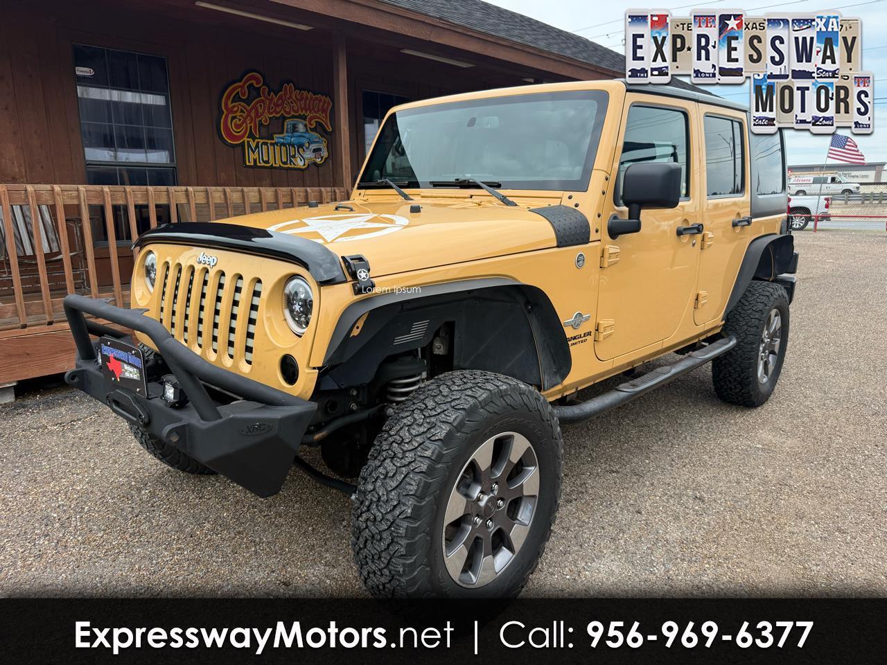 2013 Jeep Wrangler Unlimited Sport 4WD