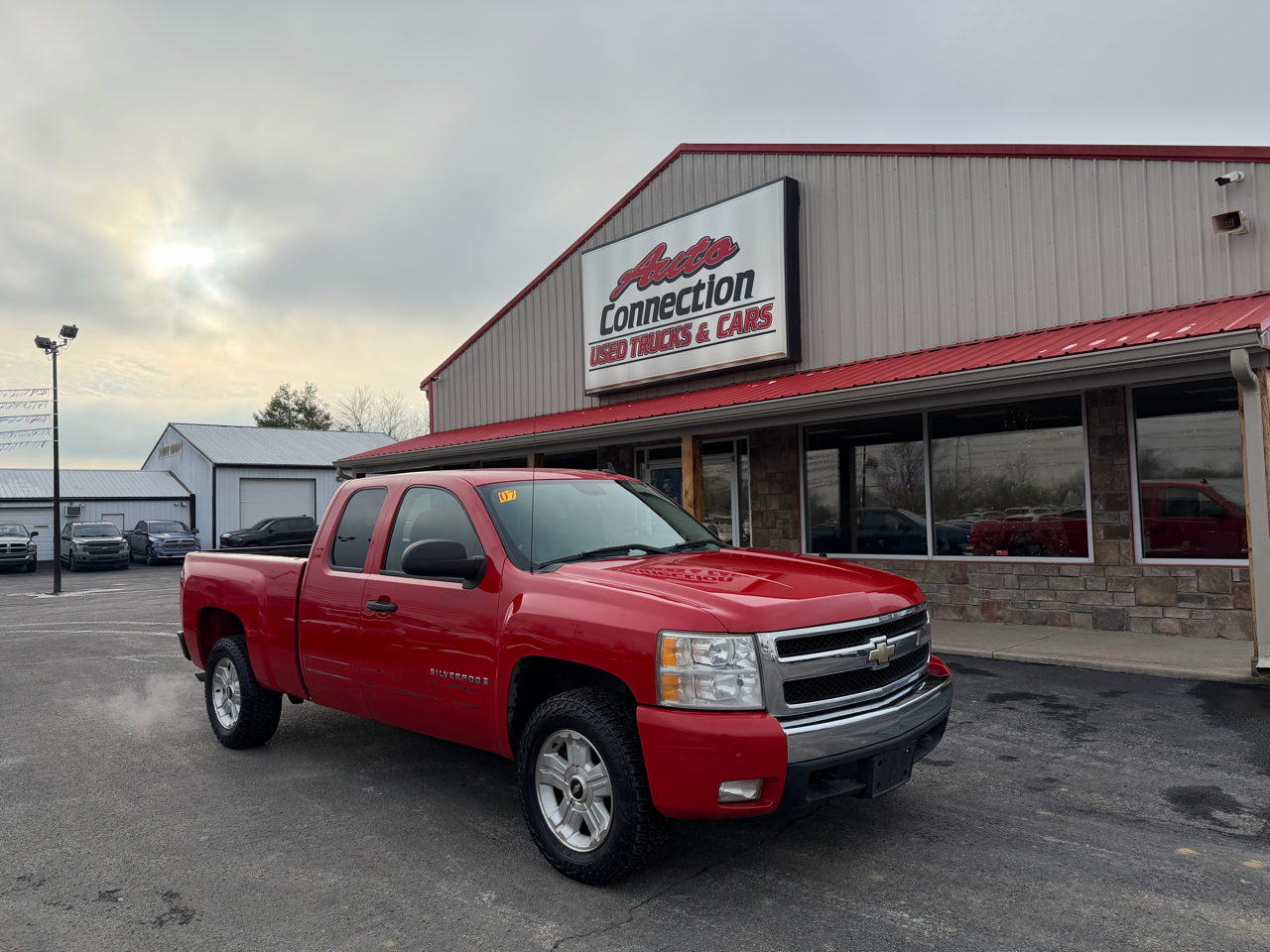 2007 Chevrolet Silverado 1500 4WD Ext Cab 143.5" LT w/2LT