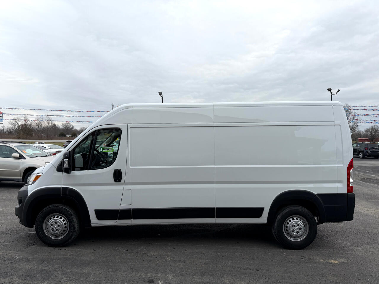 RAM ProMaster Cargo Van Tradesman 2500 High Roof 159" WB w/Pass Seat 2024