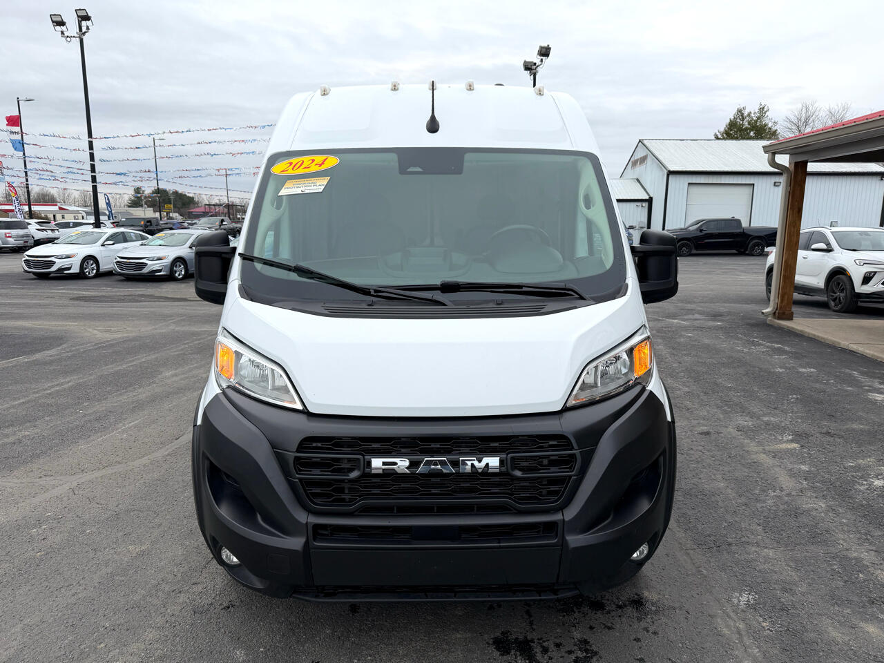 RAM ProMaster Cargo Van Tradesman 2500 High Roof 159" WB w/Pass Seat 2024