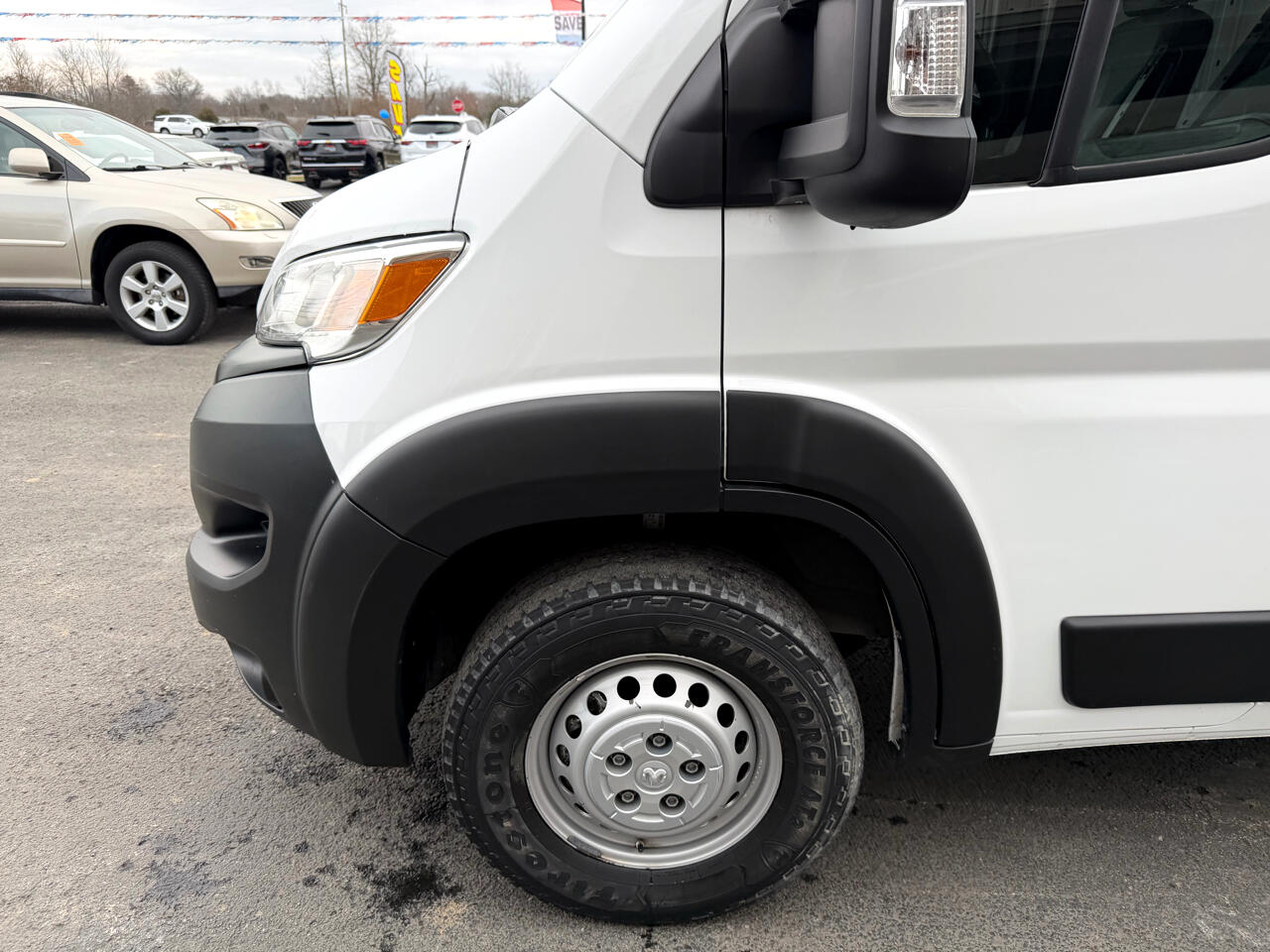 RAM ProMaster Cargo Van Tradesman 2500 High Roof 159" WB w/Pass Seat 2024