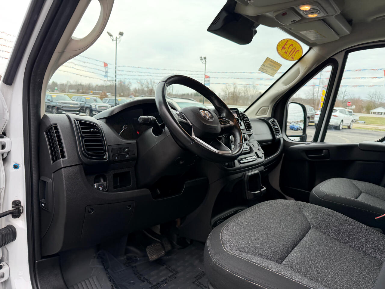 RAM ProMaster Cargo Van Tradesman 2500 High Roof 159" WB w/Pass Seat 2024