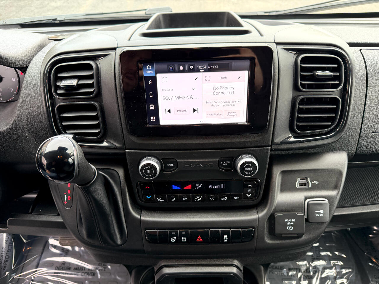 RAM ProMaster Cargo Van Tradesman 2500 High Roof 159" WB w/Pass Seat 2024