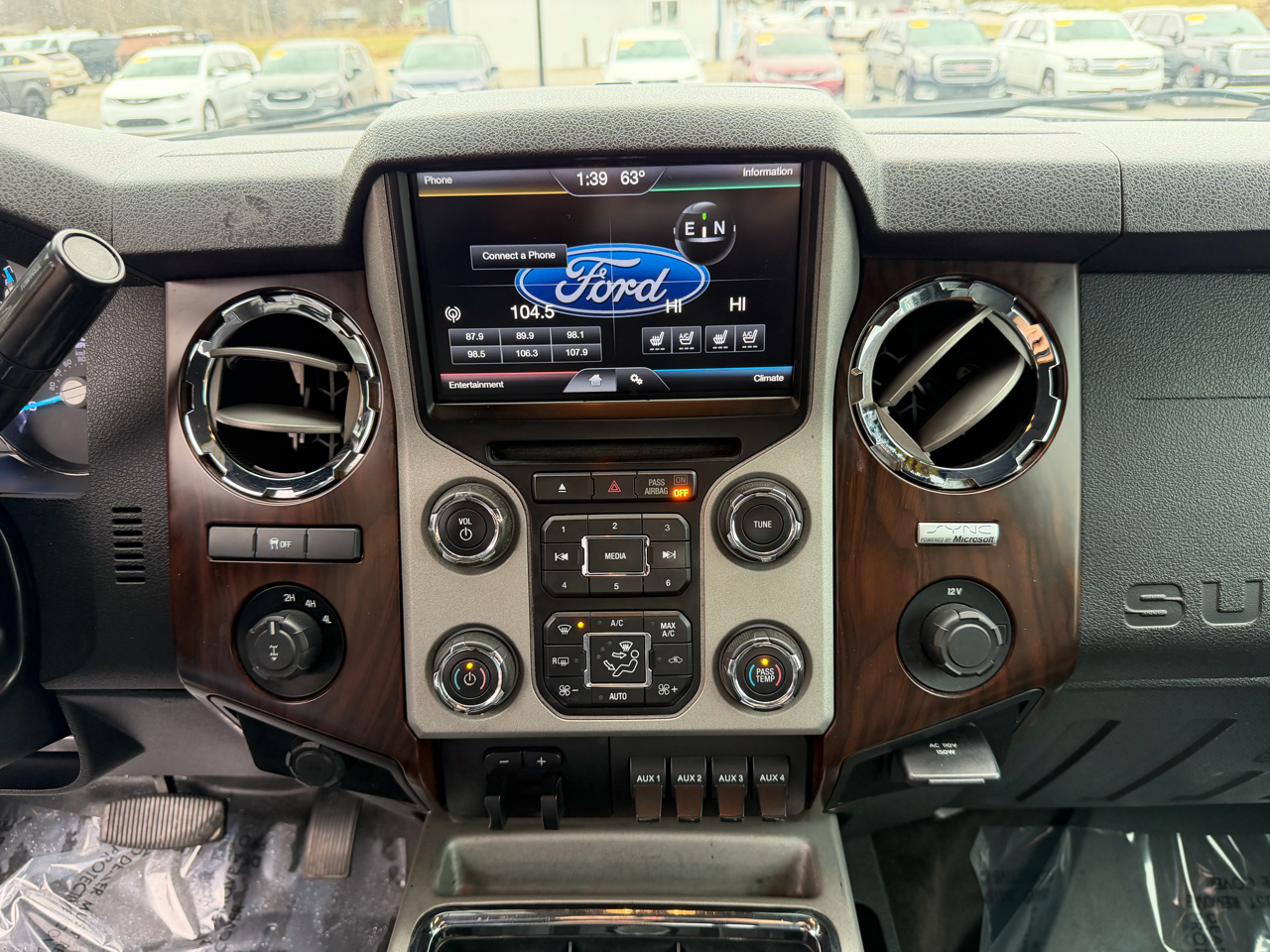 Ford Super Duty F-350 SRW 4WD SuperCab 158" Lariat 2014