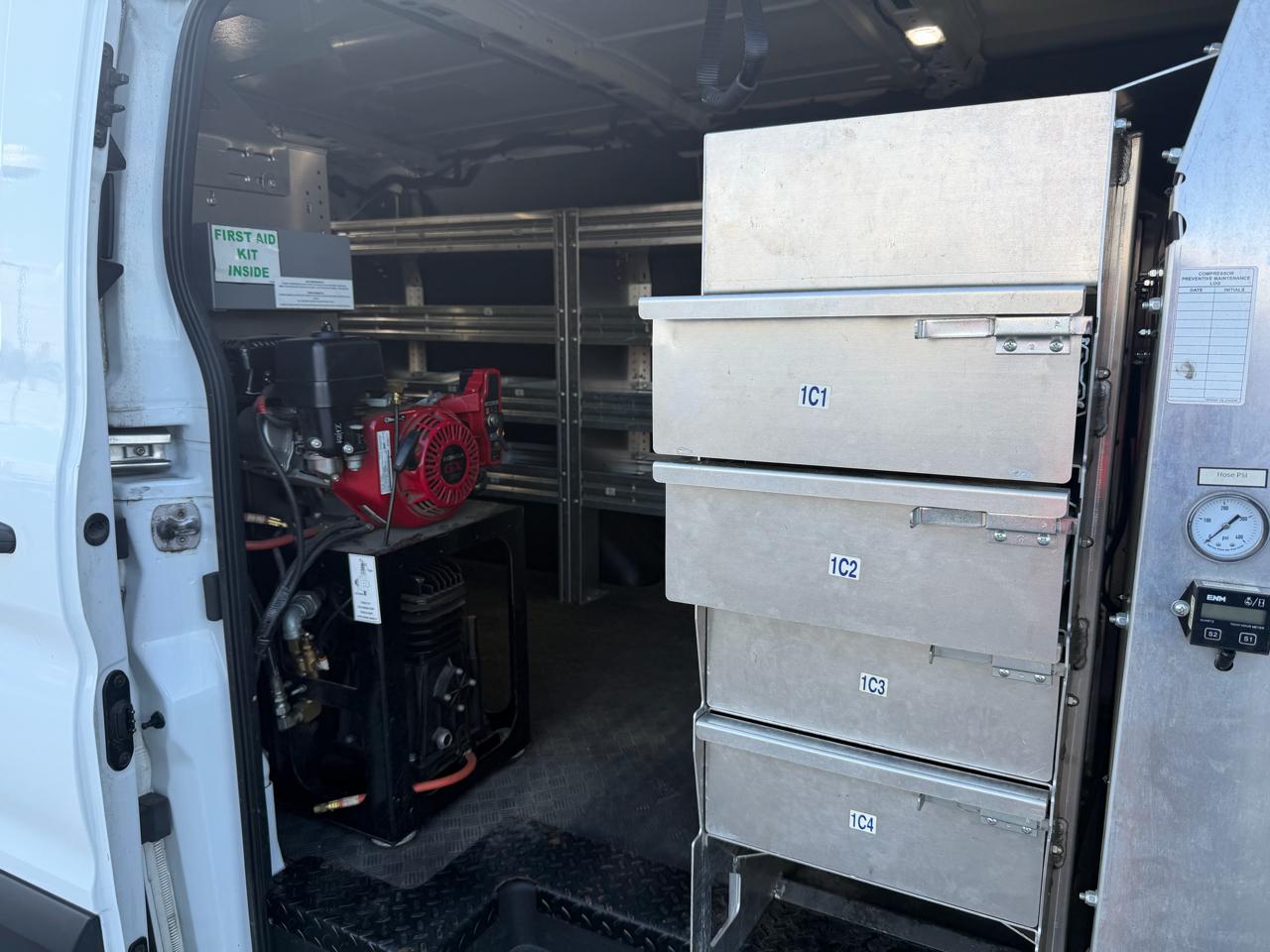 Ford Transit Cargo Van T-150 130" Low Rf 8670 GVWR RWD 2020