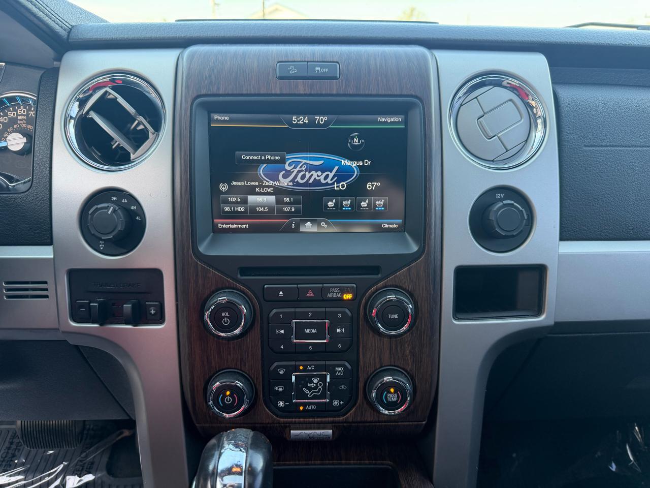 Ford F-150 4WD SuperCrew 139" Lariat 2014