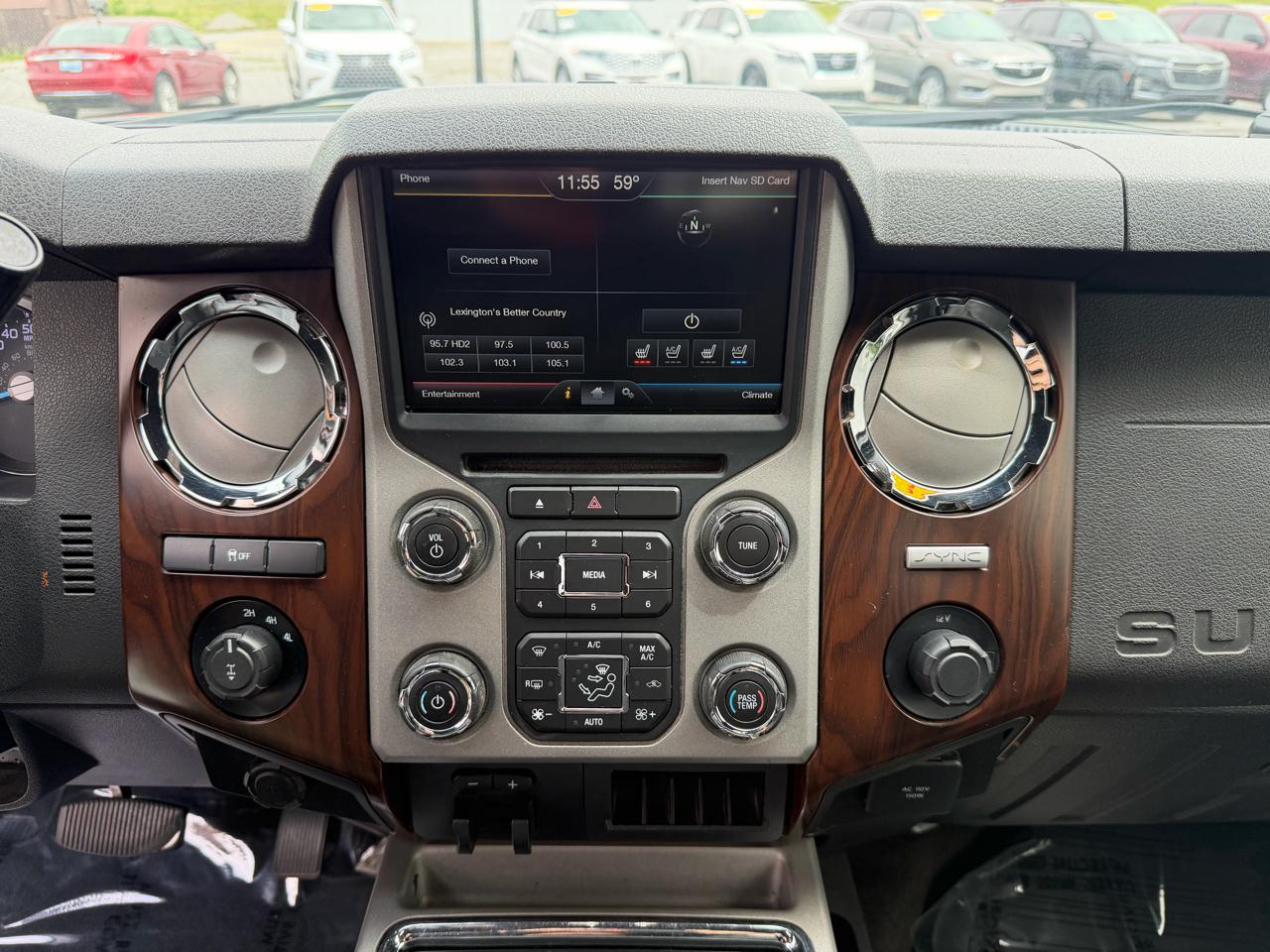 Ford Super Duty F-250 SRW 4WD Crew Cab 172" Lariat 2015