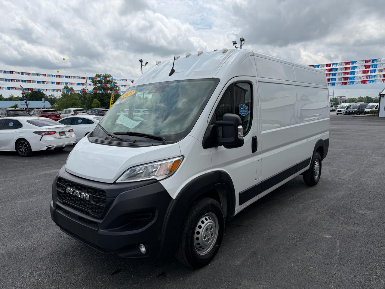 RAM ProMaster Cargo Van Tradesman 2500 High Roof 159" WB w/Pass Seat 2025