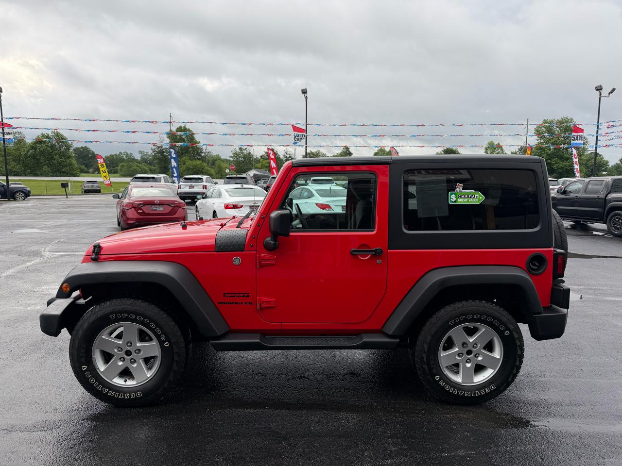 Jeep Wrangler 4WD 2dr Sport 2015